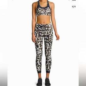 THE UPSIDE Leopard Print Power Midi Leggings